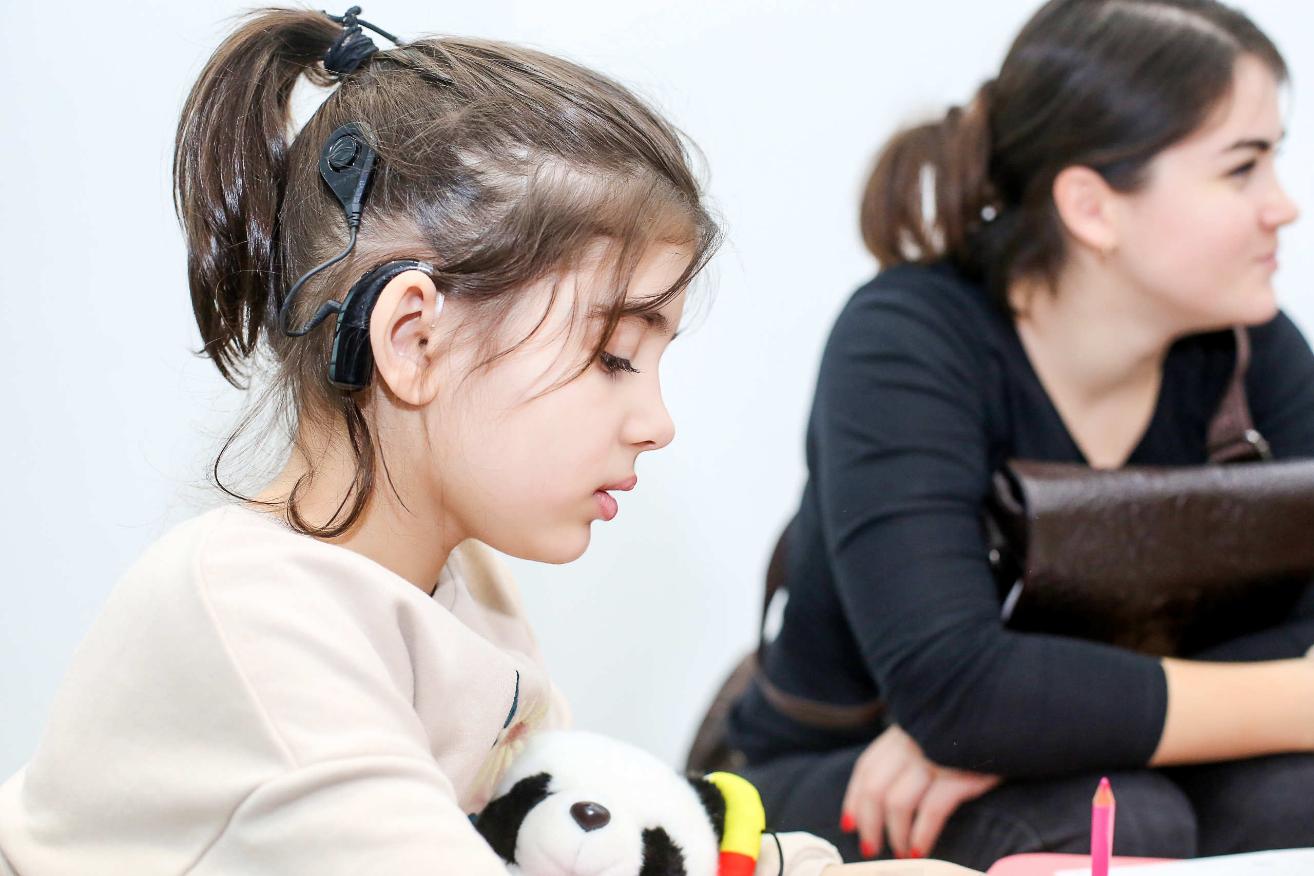 Using cochlear implant